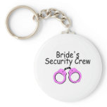 Brides Security Crew (Handcuffs) keychains