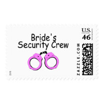 Brides Security Crew (Pink Cuffs) Stamps