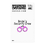 Brides Security Crew (Pink Cuffs) Postage