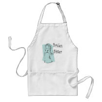 Brides Sister Apron by weddingpartygifts Brides Sister Apron
