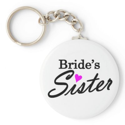 Brides Sister Keychains