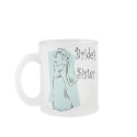 Brides Sister Mug by weddingpartygifts Brides Sister Mug