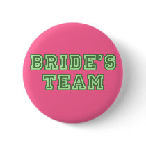 Bride's Team Lapel Button