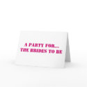 Brides to Be Invitation cards by lara0802 Brides to Be Invitation cards
