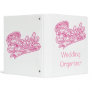 Bride's Wedding Organizer Vinyl Binder