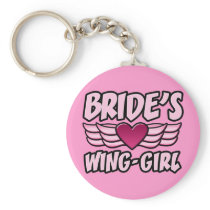 Bride's Wing-Girl Bachelorette Party keychains
