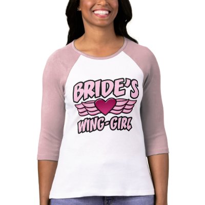 Bride's Wing-Girl Bachelorette Party shirts