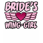 Bride's Wing-Girl Bachelorette Party Tee Shirts