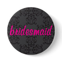 Bridesmaid 12 buttons by buttercupdesign Bridesmaid 12 buttons