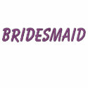 Bridesmaid Again Embroidered Hoodie embroidered shirts
