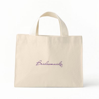 Bridesmaid Canvas Bags