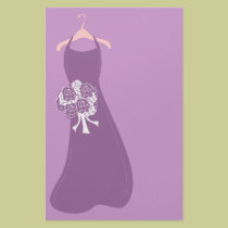Bridesmaid Bridal Stationery stationery