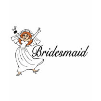 Bridesmaid Bride t-shirts