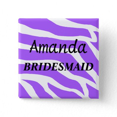 Bridesmaid  Button