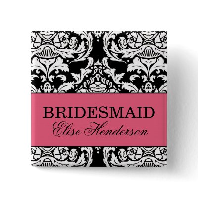 Bridesmaid Button