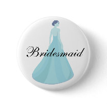 Bridesmaid Button by SweetRascal Bridesmaid Button
