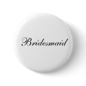 Bridesmaid Button