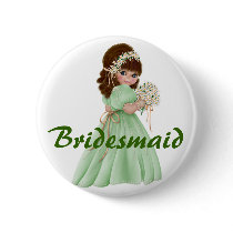 Bridesmaid buttons by SweetRascal Bridesmaid buttons