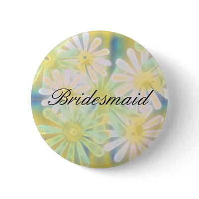 Bridesmaid Pinback Button