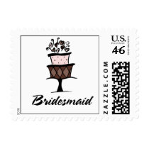 Bridesmaid Cake postage