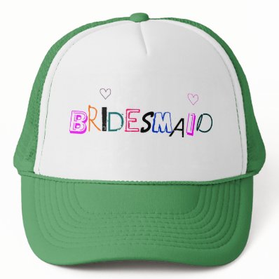 Bridesmaid cap hats