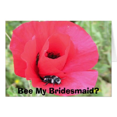 Bridesmaid cards