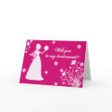Bridesmaid Card