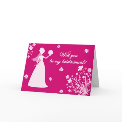 Bridesmaid Card