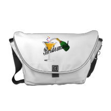 Bridesmaid Champagne Toast Courier Bags