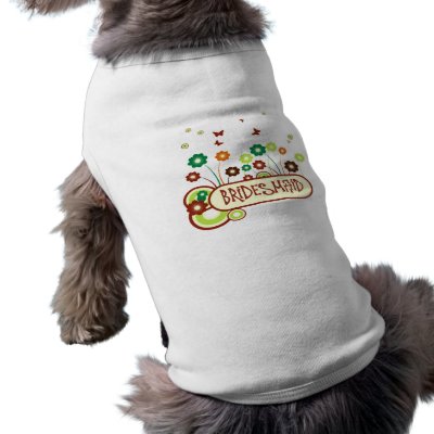 Bridesmaid pet clothing