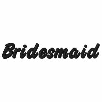 Bridesmaid Embroidered Shirt embroidered shirts by weddingpartygifts Bridesmaid Embroidered Shirt embroidered shirts