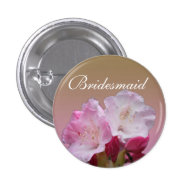 bridesmaid flower button