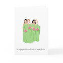 Bridesmaid Greeting Card