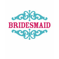 Bridesmaid (Hot Pink & Tiffany Blue) shirt