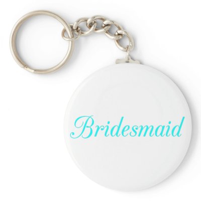 Bridesmaid Key Chain