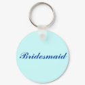 Bridesmaid keychains