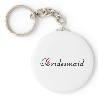 Bridesmaid Key Chains
