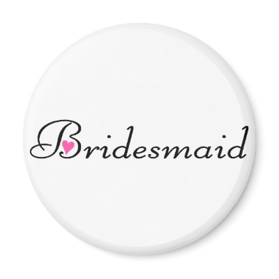 Bridesmaid Fridge Magnet