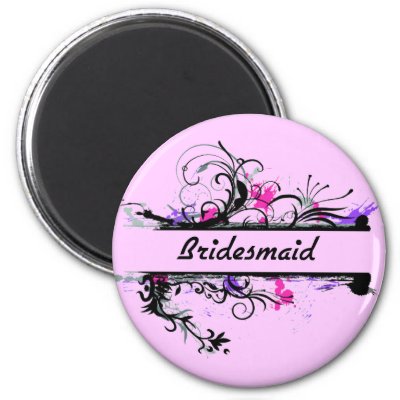 Bridesmaid Fridge Magnets