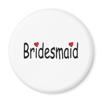Bridesmaid Refrigerator Magnet