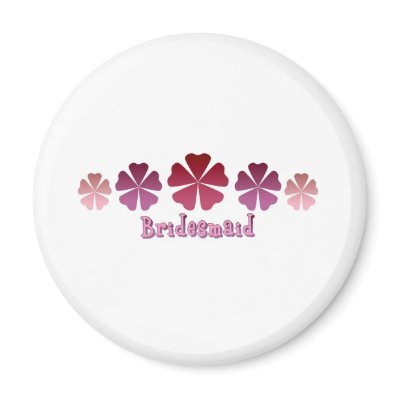 Bridesmaid Refrigerator Magnets