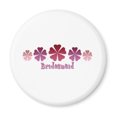 Bridesmaid Refrigerator Magnets