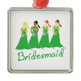 Bridesmaid Ornament ornament