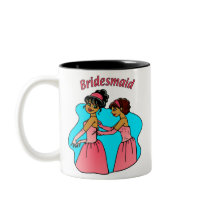Bridesmaid (Pink) II mugs