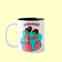 Bridesmaid (Pink) II mugs
