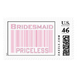 Bridesmaid Priceless postage