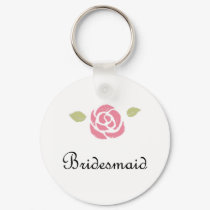 Bridesmaid Rose keychains by Cake_Bliss Bridesmaid Rose keychains