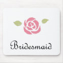 Bridesmaid Rose mousepads by Cake_Bliss Bridesmaid Rose mousepads