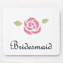 Bridesmaid Rose mousepads by Cake_Bliss Bridesmaid Rose mousepads