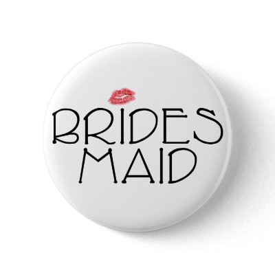 Bridesmaid Smooch Pins